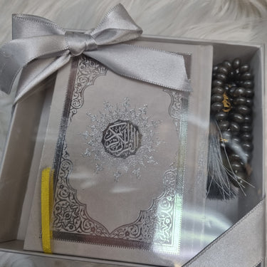 Mini Quran Gift set - Silver
