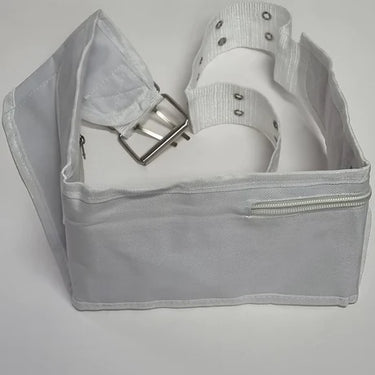 Ihram belt with pockets - White