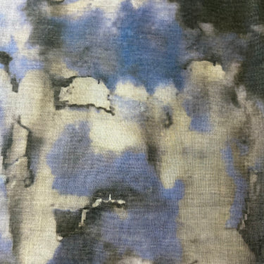 Indigo Waves Watercolour Modal Hijab #20