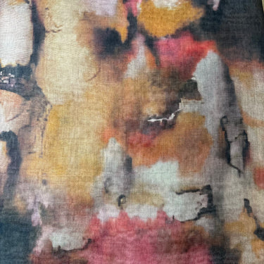 Sunset Ash Watercolour Modal Hijab #23