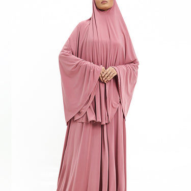 Rose Jersey Burkah and Skirt (Free Size)