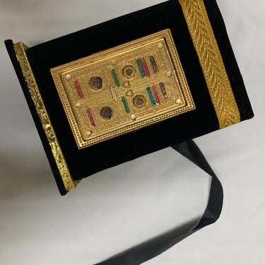 Velvet Quran And Box - Black
