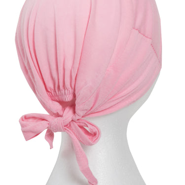Baby Pink Tie Up Bonnet