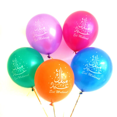 Eid Mubarak Balloons - Multi