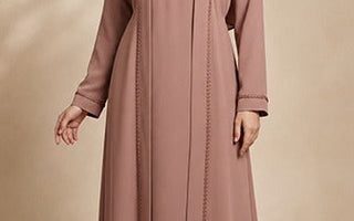 Maysa Satin Abaya Set
