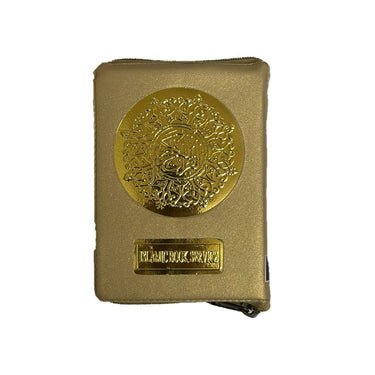 Gold Cover Zip Quran 119