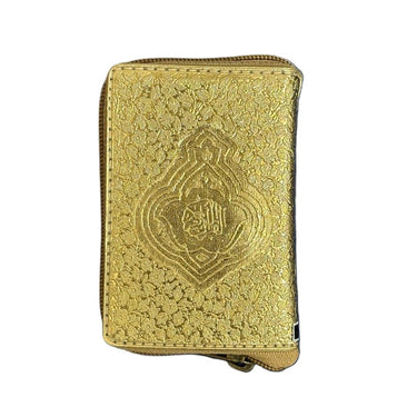 Gold Cover Zip Quran (147)