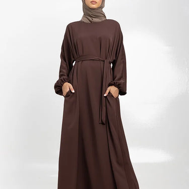 Essential Abaya - Brown