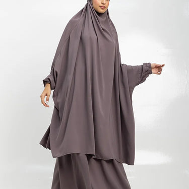 Khimar 2 Piece  - Mauve