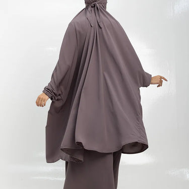 Khimar 2 Piece  - Mauve