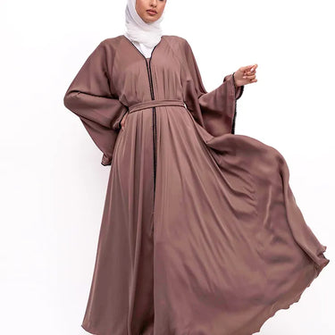 Mocha- Makeba Pearl Abaya