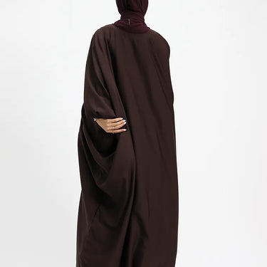 Brown Batwing Abaya
