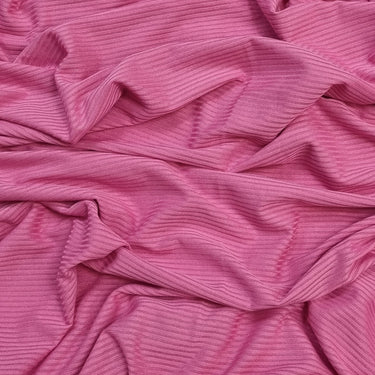 Thin Stripe Jersey - Hot Pink