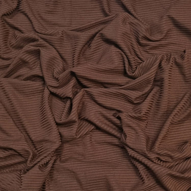 Thin Stripe Jersey - Brown