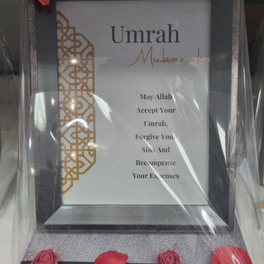 Umrah Mubarak Gift Frame