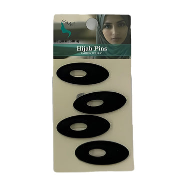 Matte Black Premium Safety Hijab Pins