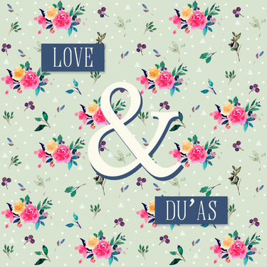Love & Du'as Green Floral