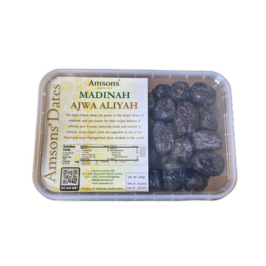 Amsons Al Madina Ajwa Dates Aliyah 500g