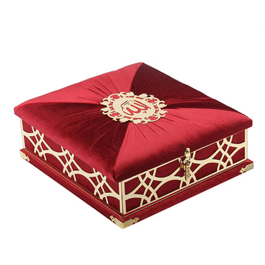 Bayezid Collection Quran Box  - Red