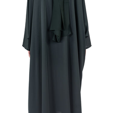 Butterfly Abaya - Bottle Green