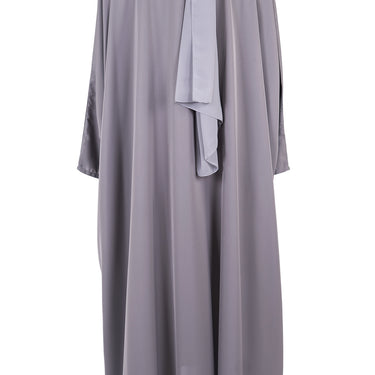 Butterfly Abaya - Grey