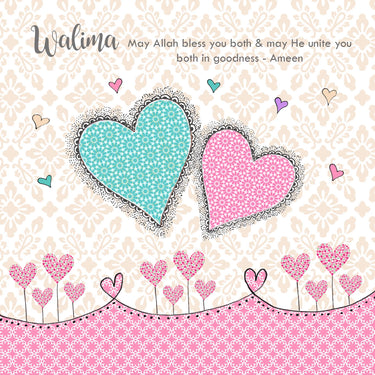 Walima Card Wedding Card