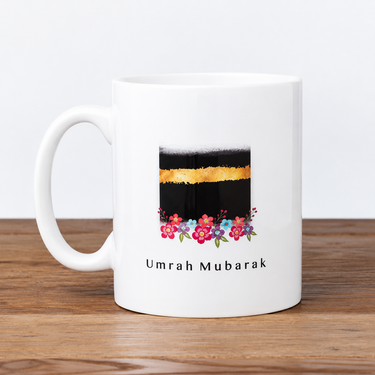 Umrah Mubarak Kaaba Floral