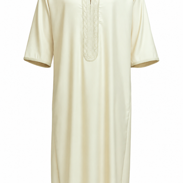 Cream Boys Moroccan Thobe