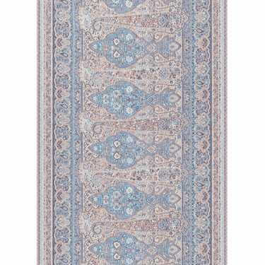 Blue Pashmina Open Abaya