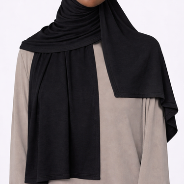 Black Deluxe Egyptian Jersey