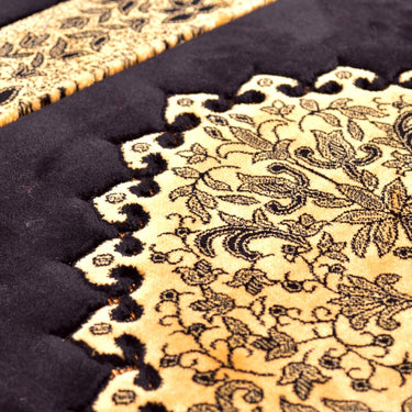 Memory Foam Padded Prayer Mat - Black