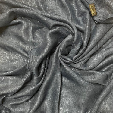 Shimmer Viscose Hijab - Charcoal