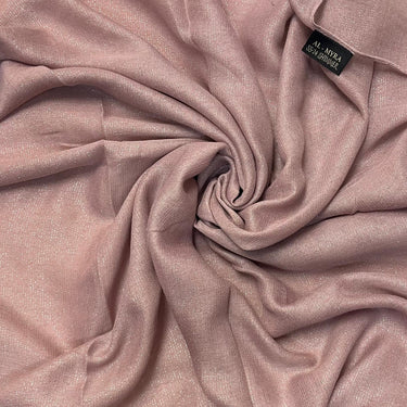 Shimmer Viscose Hijab - Rose