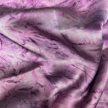 Watercolour Satin Hijabs - Tulip