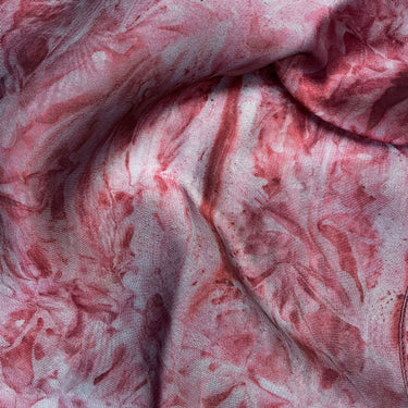 Watercolour Satin Hijabs - Peony