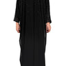 Laylah Cape Stone Work Embellished Abaya