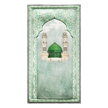 Adult Padded Prayer Mat with Al-Masjid an-Nabawi