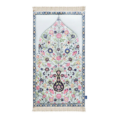 Adult Premium Padded Prayer Mat with Spring Blossoms