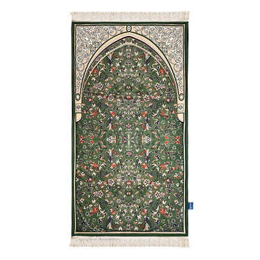 Adult Padded Prayer Mat with Madinah Arch
