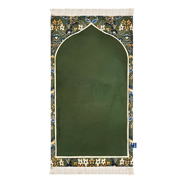Adult Padded Prayer Mat with Madinah Elegance
