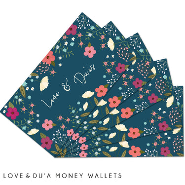 Money Wallets - Love & Du'as - Pack of 5
