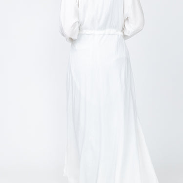 Empress Embellished Abaya - White