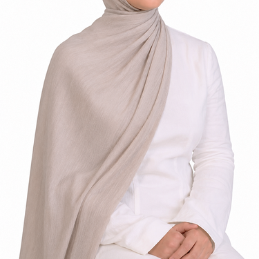 Beige AirLite Rayon Hijab