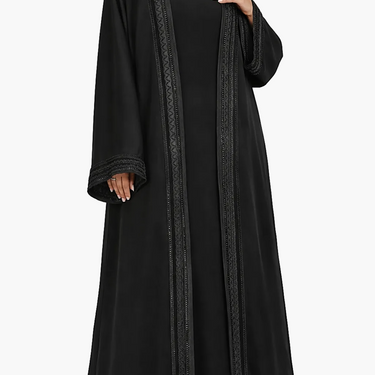 Sana Embellished Border Abaya