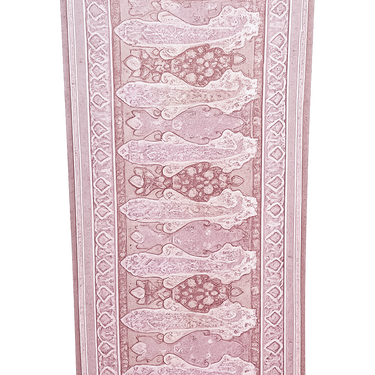Red Pashmina Open Abaya