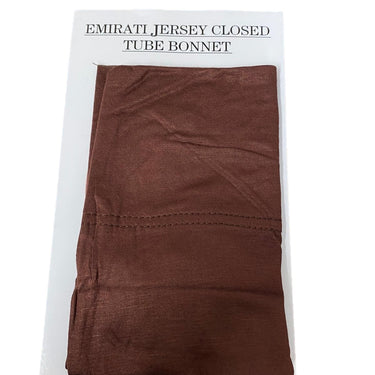 Emirati Jersey Closed Tube - Chocolate Brown