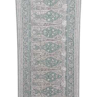 Mint Pashmina Open Abaya