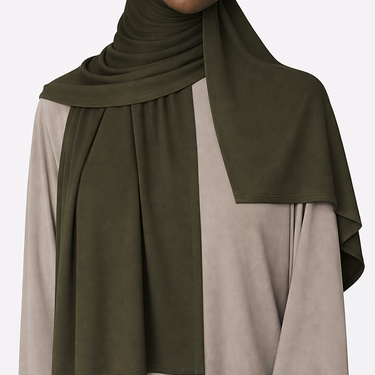 Olive Deluxe Egyptian Jersey