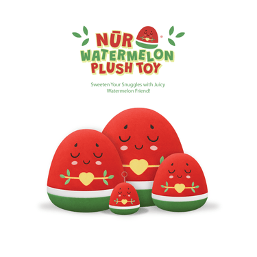 Watermelon Keyring - 8cm Soft Adorable Fruit Plush