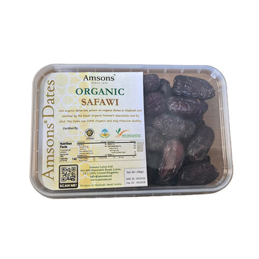 Al Madina Organic Safawi Dates 500g